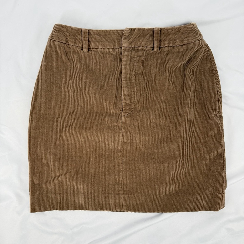 VTG Ralph By Ralph Lauren Corduroy A Line Mini Skirt Classic Pockets Y2K - Picture 1 of 6